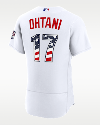 Shohei Ohtani Los Angeles Dodgers USA 250 Men's Nike MLB Authentic